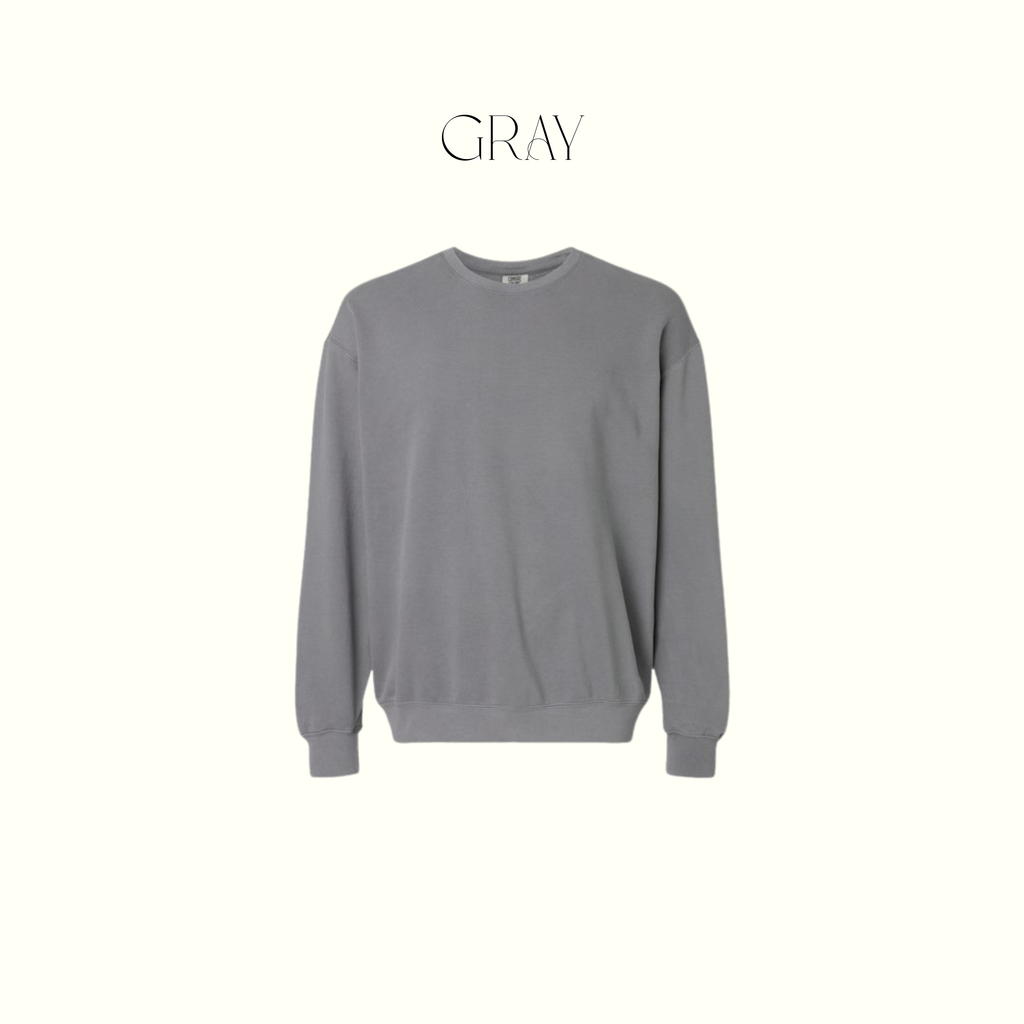 College Floral Sweatshirt