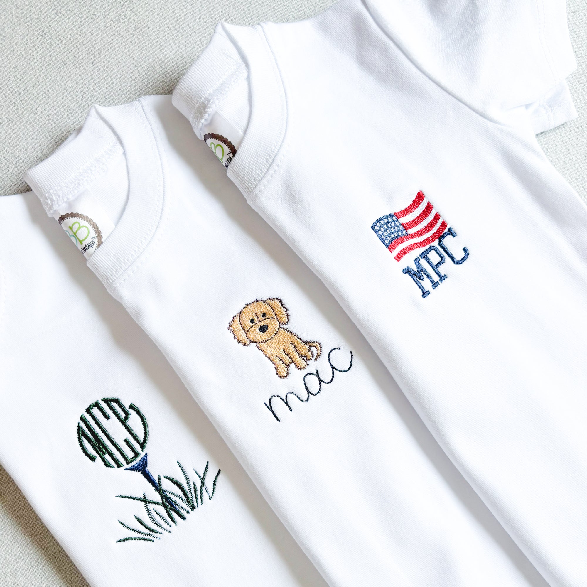 Custom Embroidered Youth Boys T-Shirts