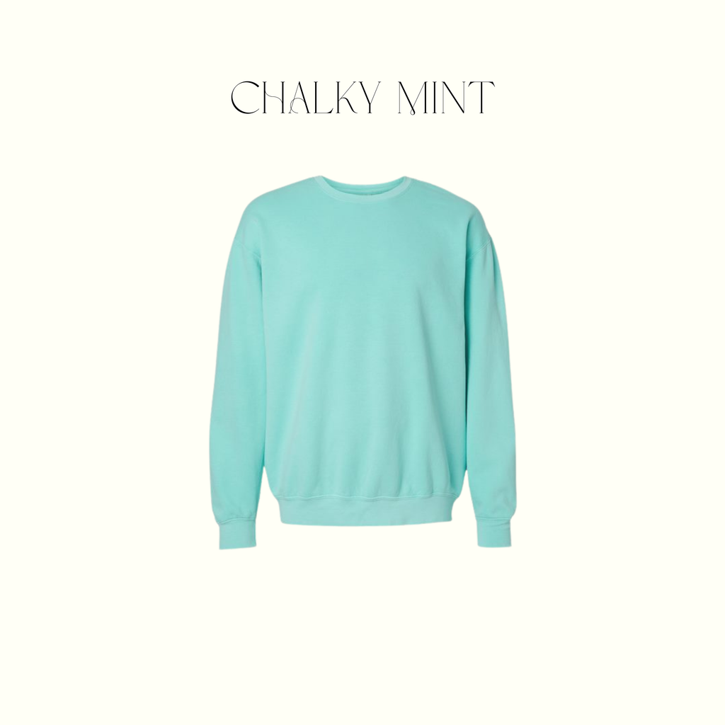 College Floral Sweatshirt