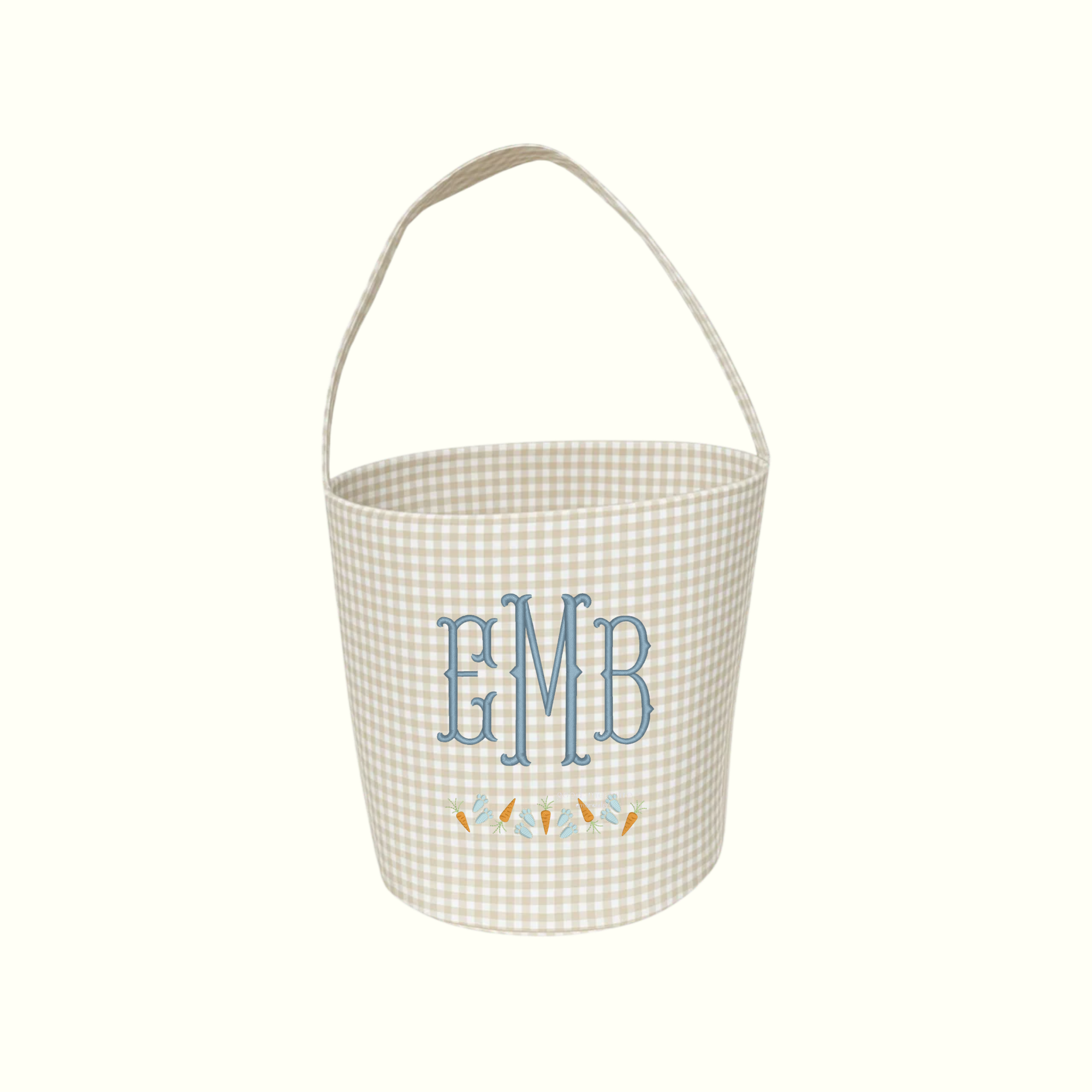Personalized Easter Bucket Bags