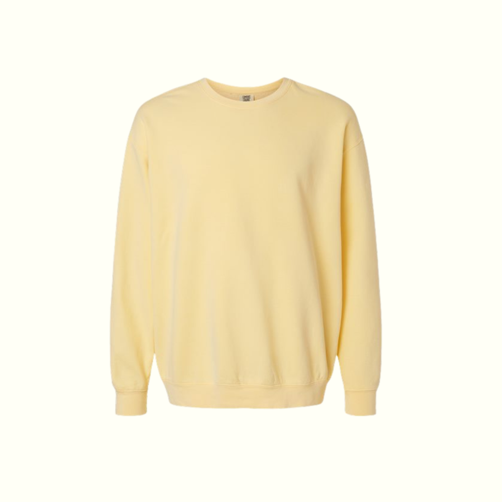 Butter & Blue Daisy Greek Applique Sweatshirt