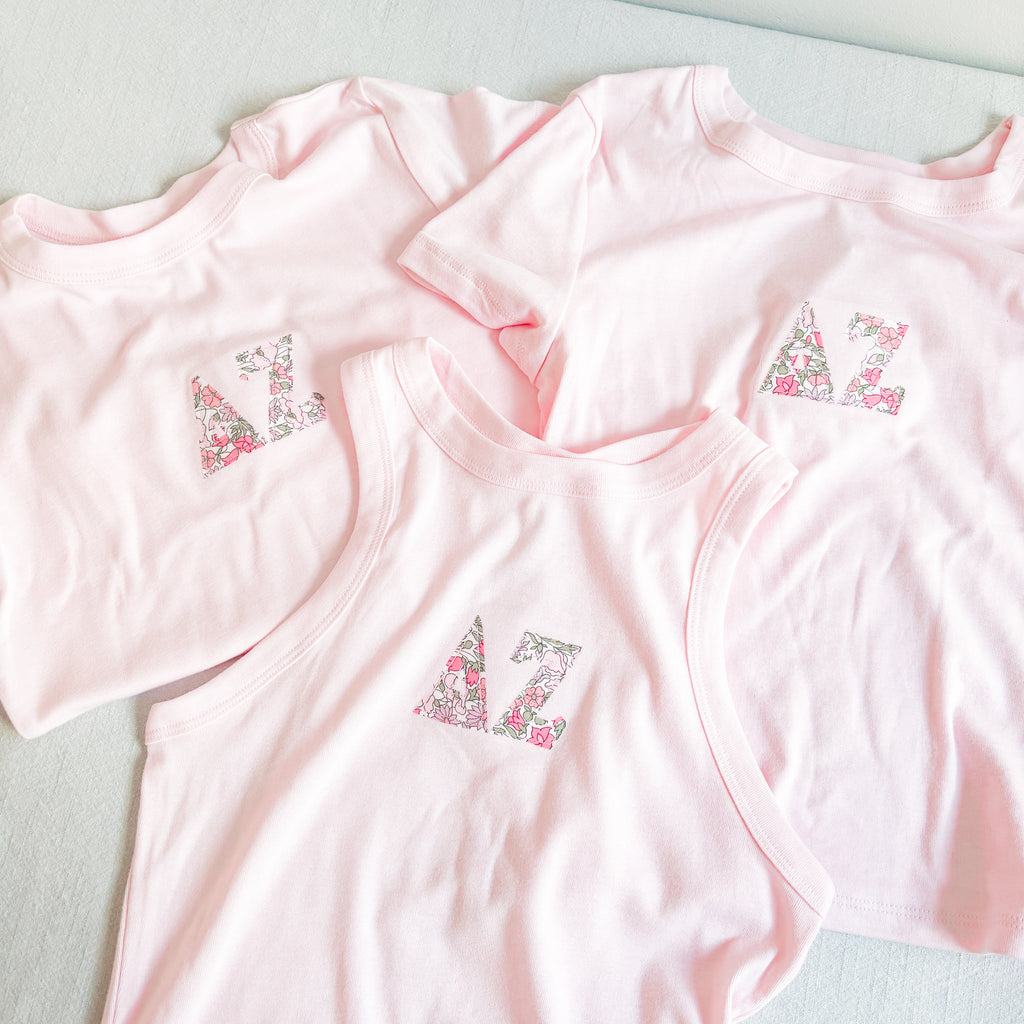 Poppy Pink DZ Cropped Tanks & Tees