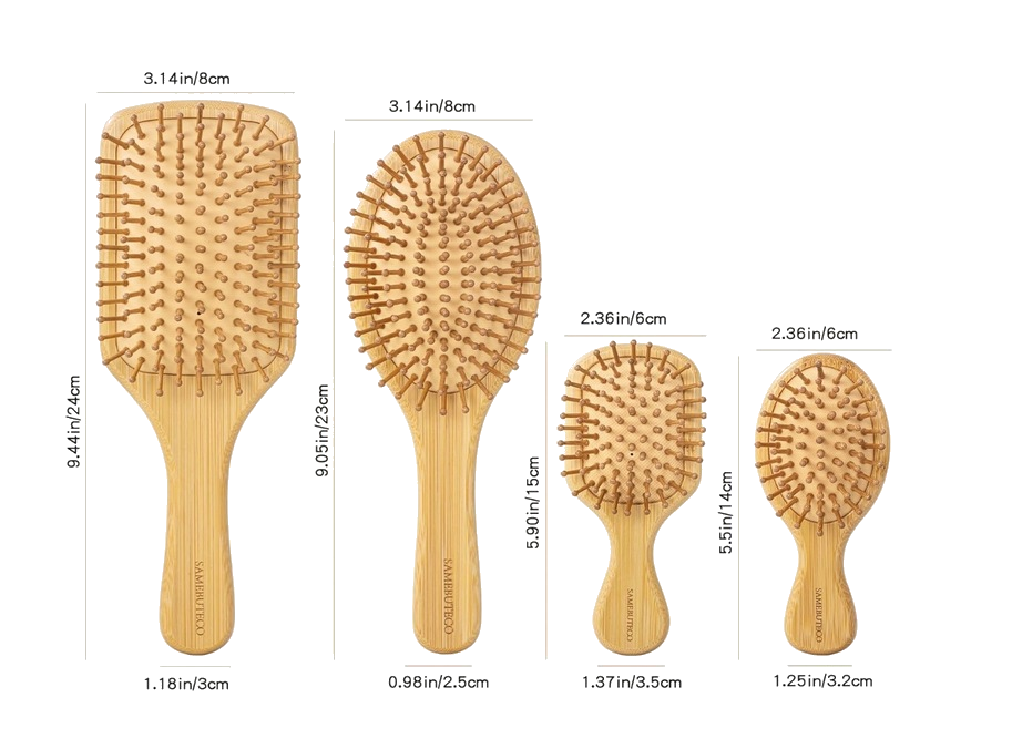 Handpainted Hairbrushes