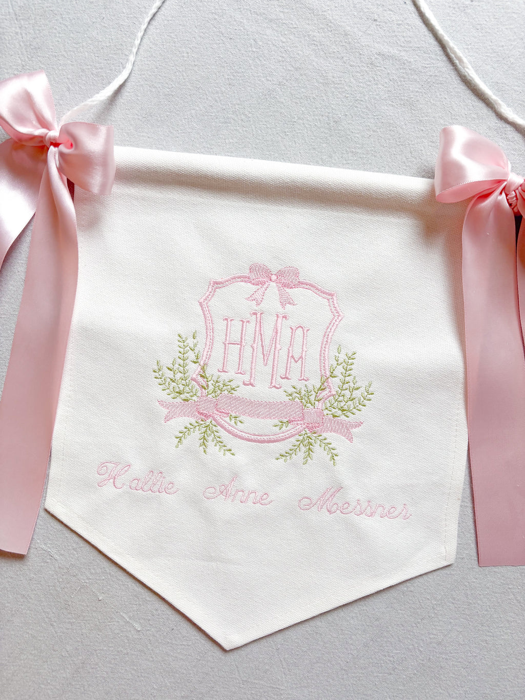 Embroidered Canvas Banners