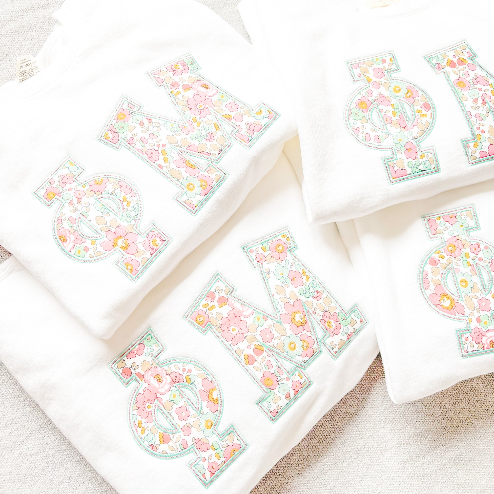 White & Betsy QT Greek Sweatshirt