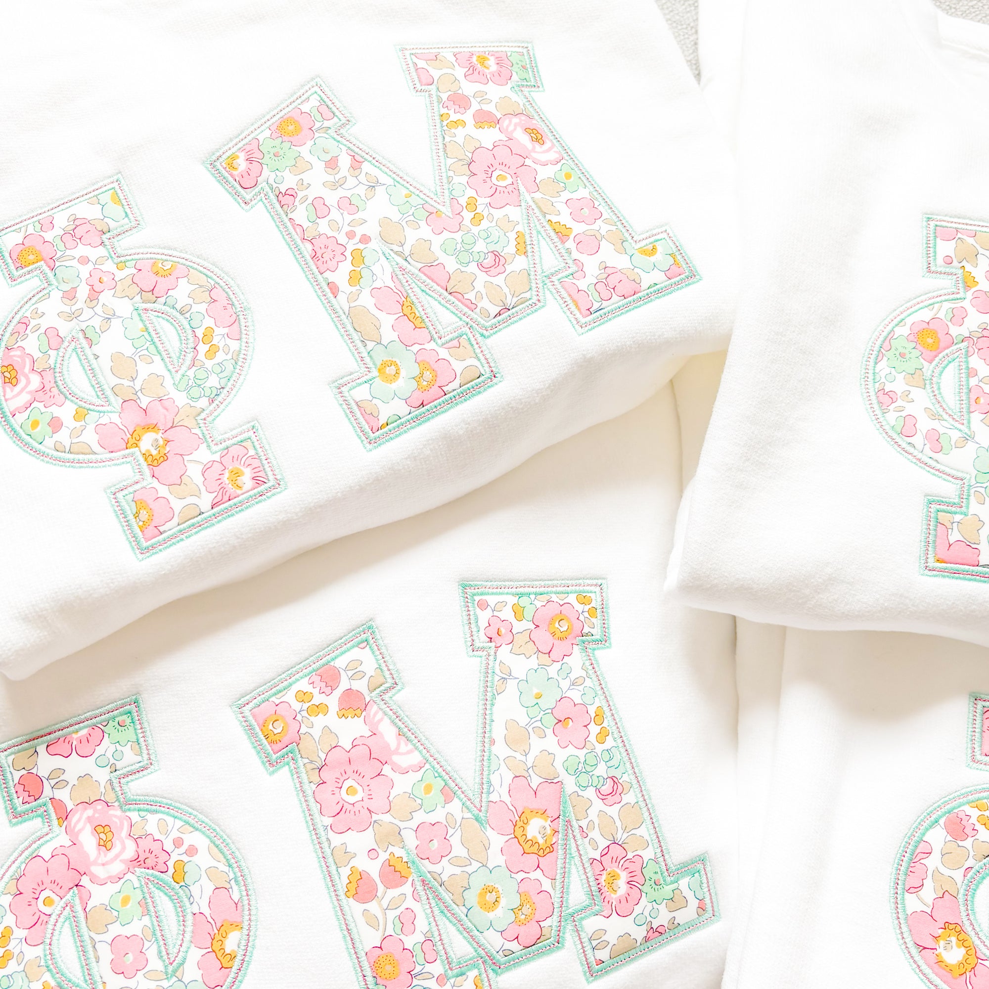 White & Betsy QT Greek Sweatshirt