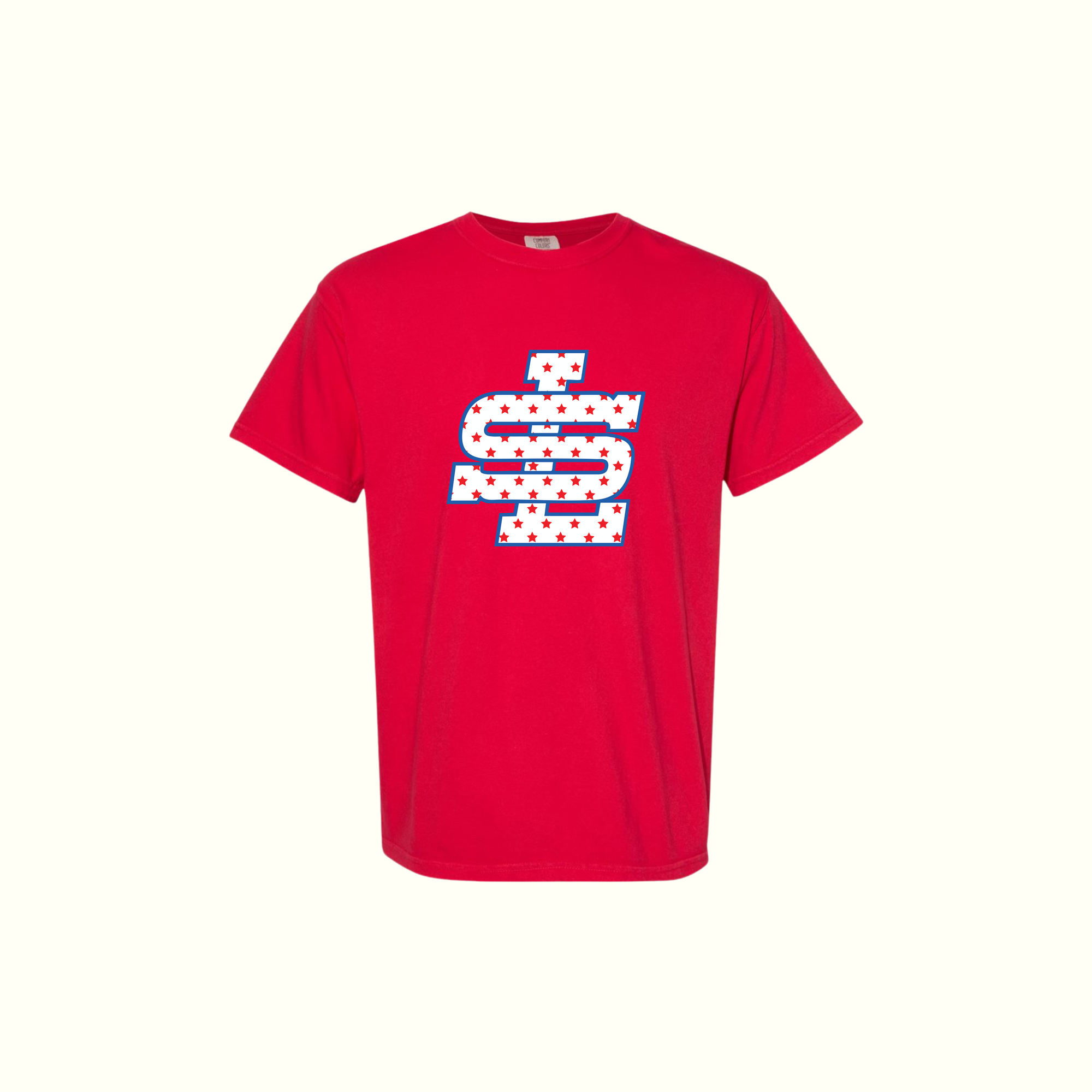 White Stars SLYB Red Tee - Adult