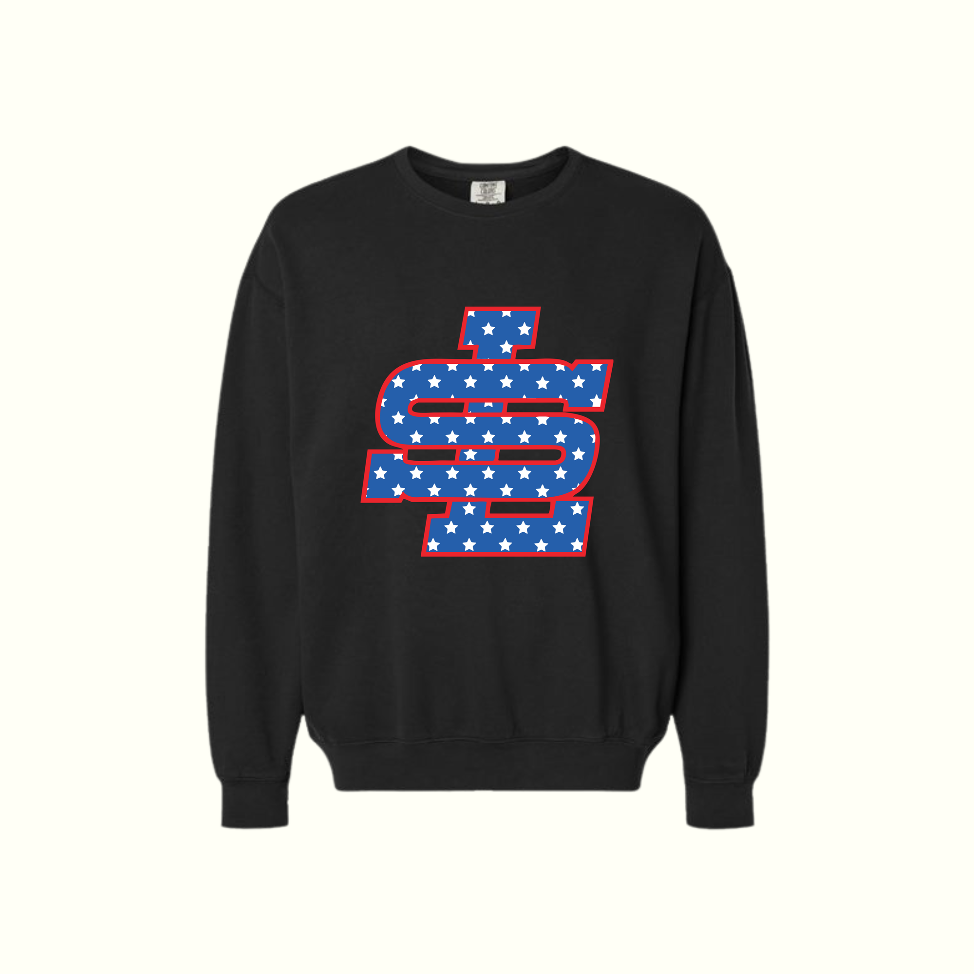 Blue Stars SLYB Black Crewneck - Adult