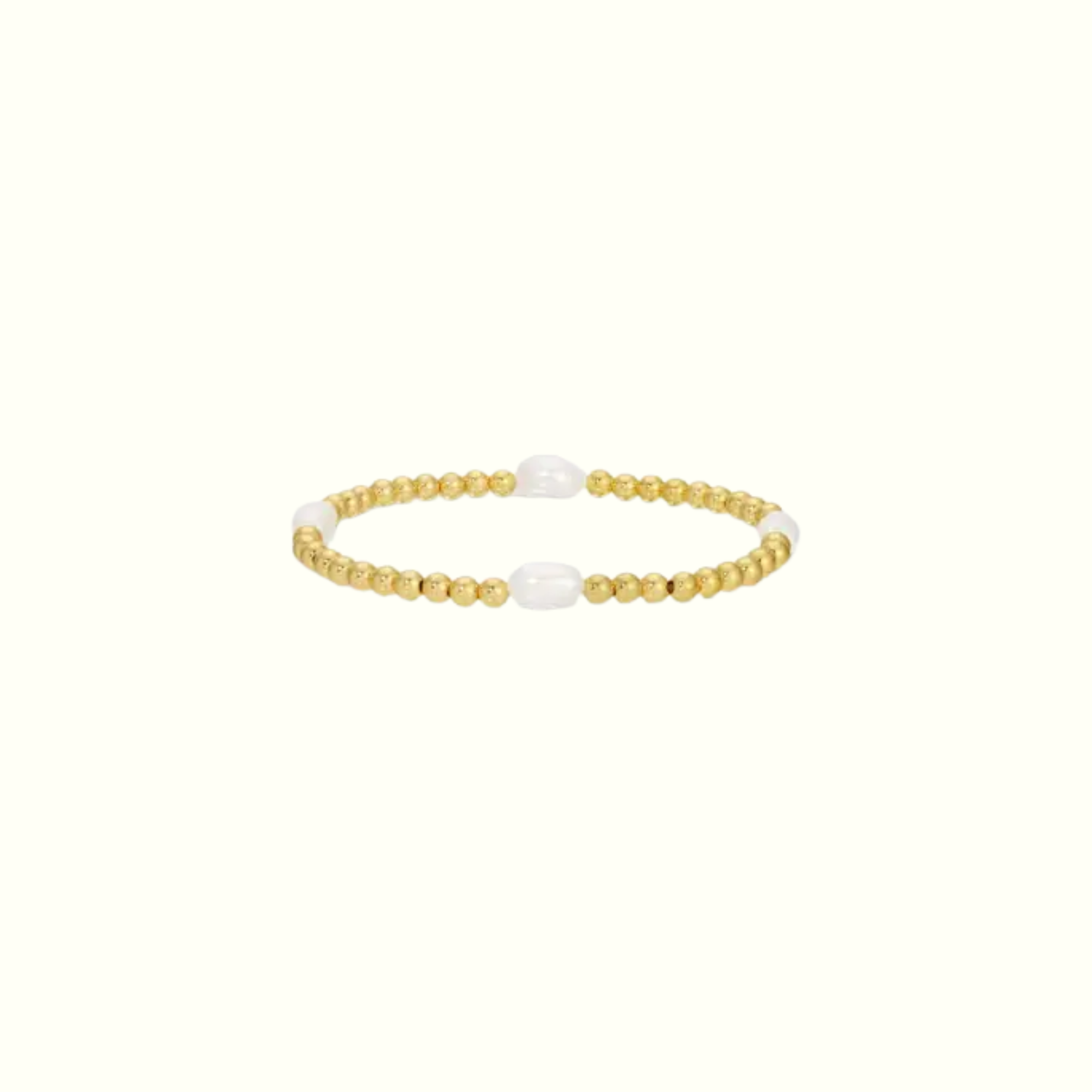 4mm Stretch Medium Pearl Bracelet