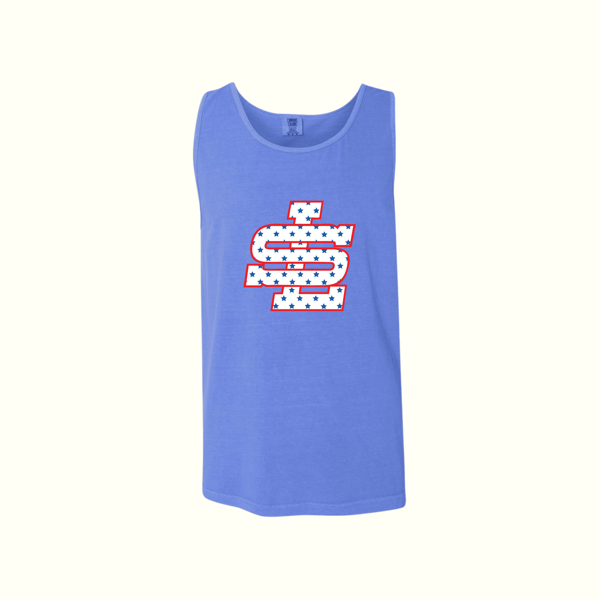 SLYB Flo Blue Tank Top