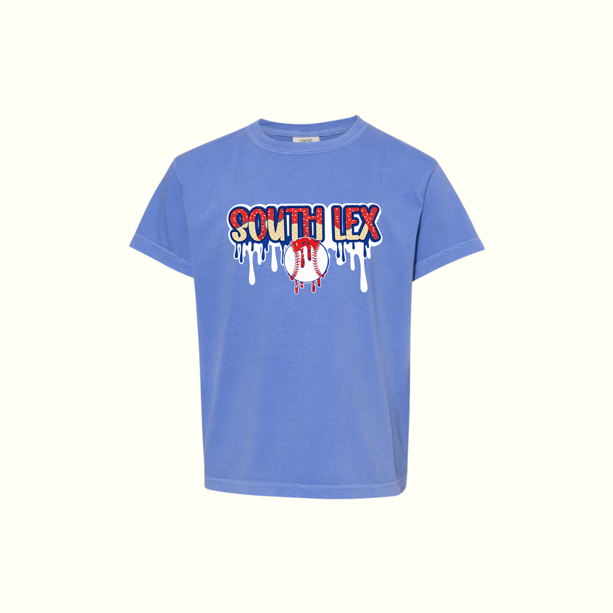 South Lex Baseball Drip Tee - Youth