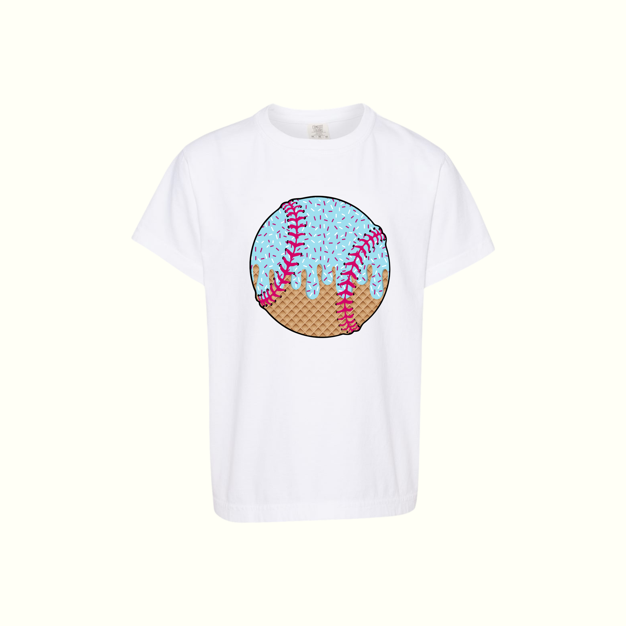 Baseball Drippy Tee - Youth