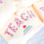 Butter Teach Applique Sweatshirt