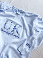 College Floral Sweatshirt