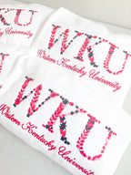 College Floral Sweatshirt