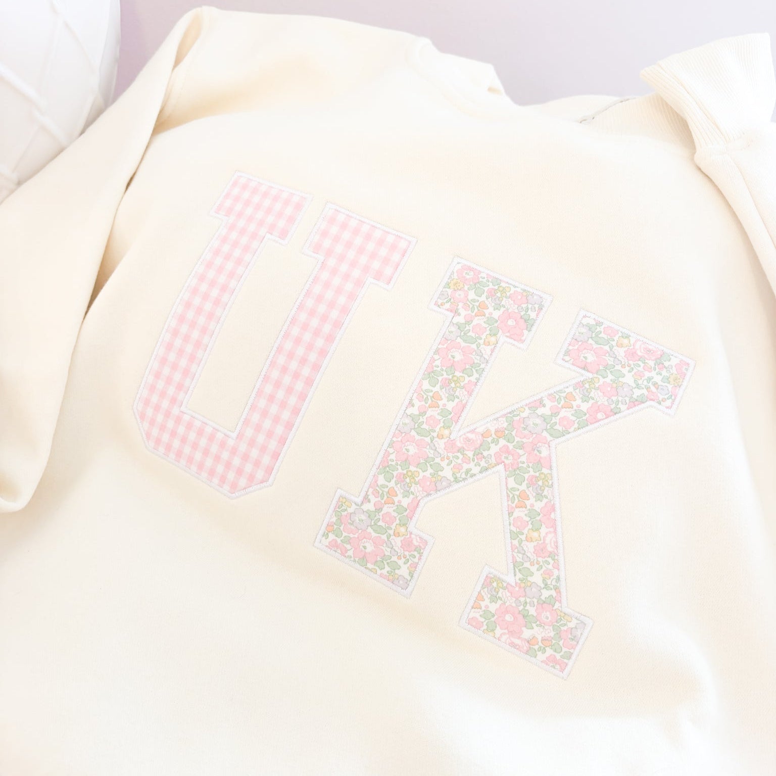 The PRESH Mock Neck - Lemon Drop - UK Gingham/Floral Edit