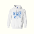 Kentucky Stamps White Hoodie - PRESH Exclusive