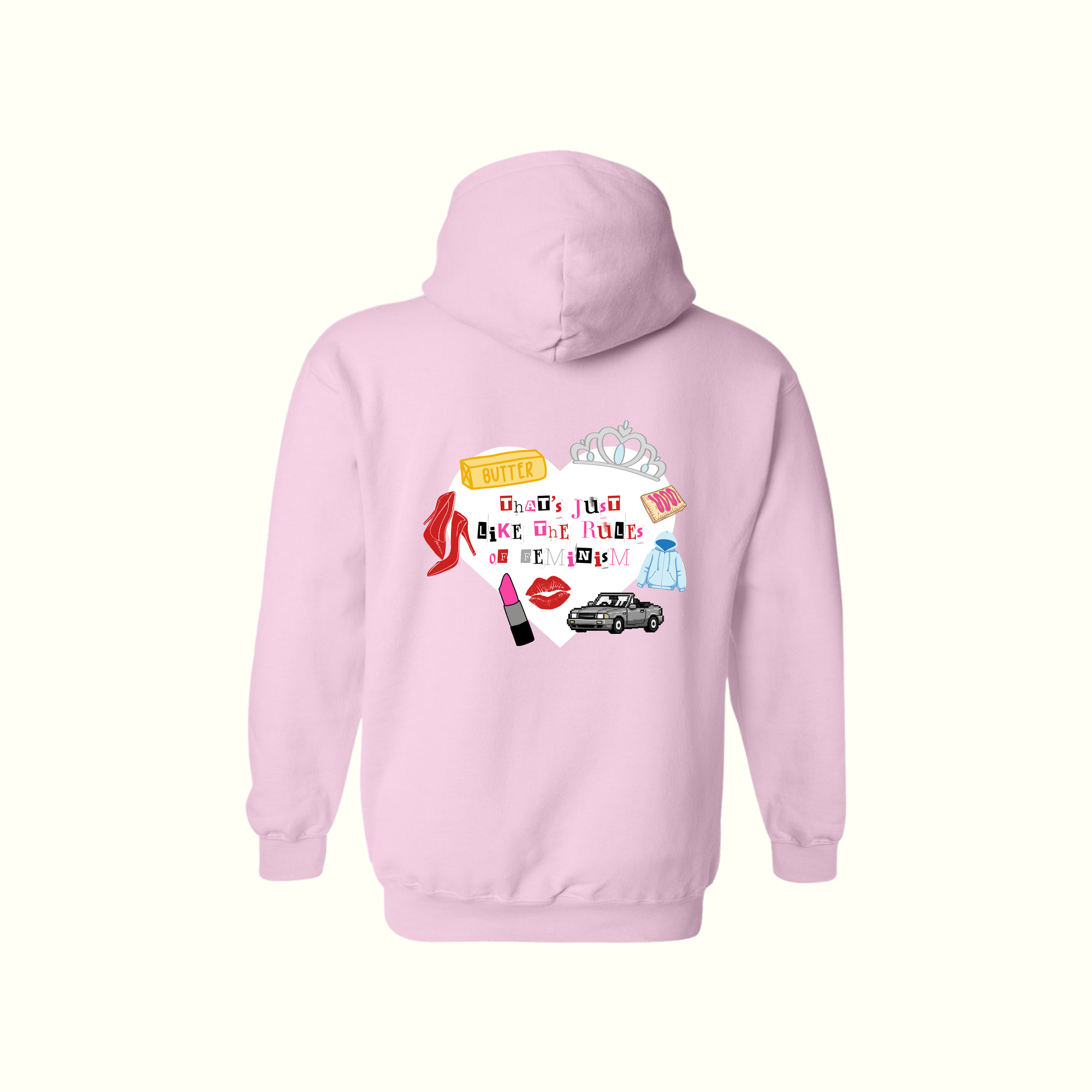 Mean Girls Pink Hoodie - PRESH Exclusive