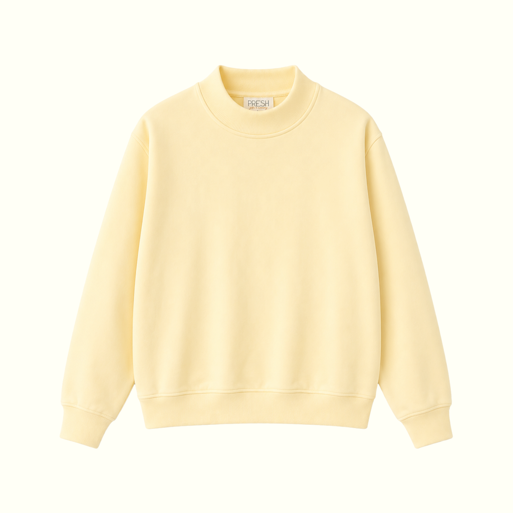 The Centenary School Gray Mock Neck - Customizable!