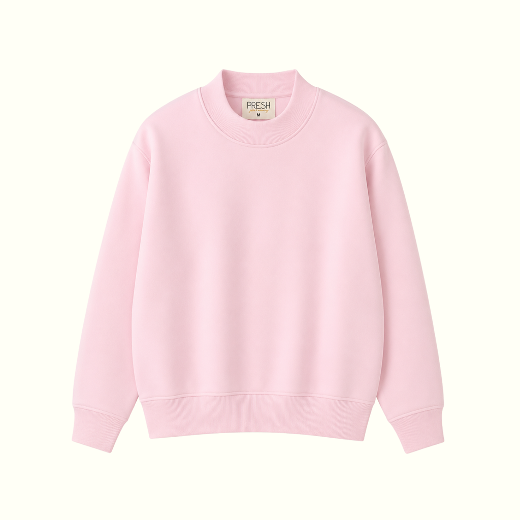 The Centenary School Gray Mock Neck - Customizable!