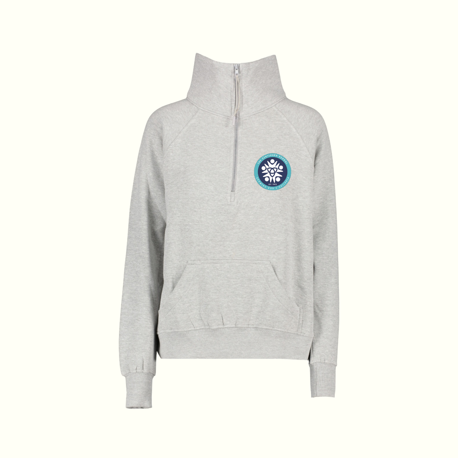 Women's TCS Boxy Half Zip Sweatshirt