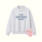 The Centenary School Gray Mock Neck - Customizable!