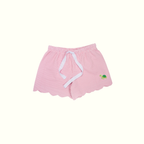 Pink Turtle Seersucker Lounge Shorts